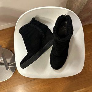 Aquatalia wedge cold weather boots